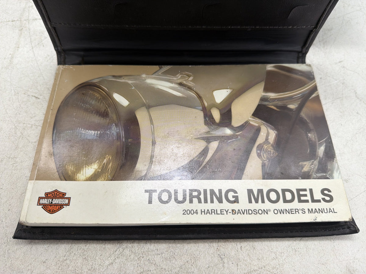 2004 Harley Electra Glide Touring Ultra OEM Tour-Pak Storage Pouch Leather Bag
