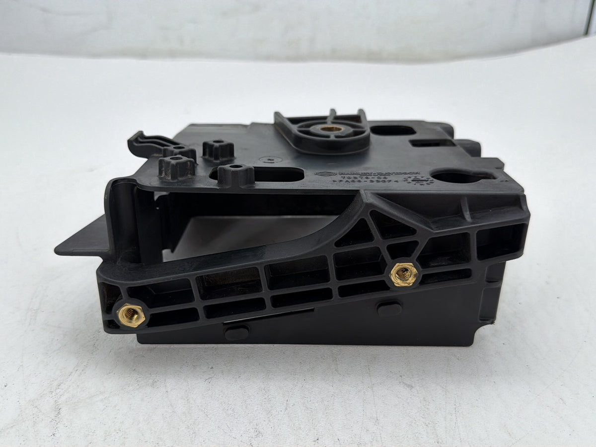 2007 Harley Dyna Street Bob FXDBI OEM Battery Tray Bracket Holder Carrier