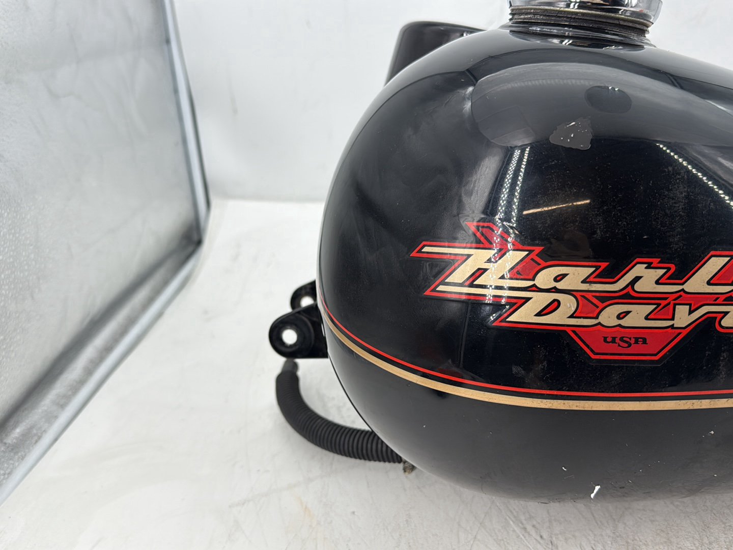 1995 Harley Road King Touring OEM Fuel Gas Tank Gasoline Reservoir DENTED