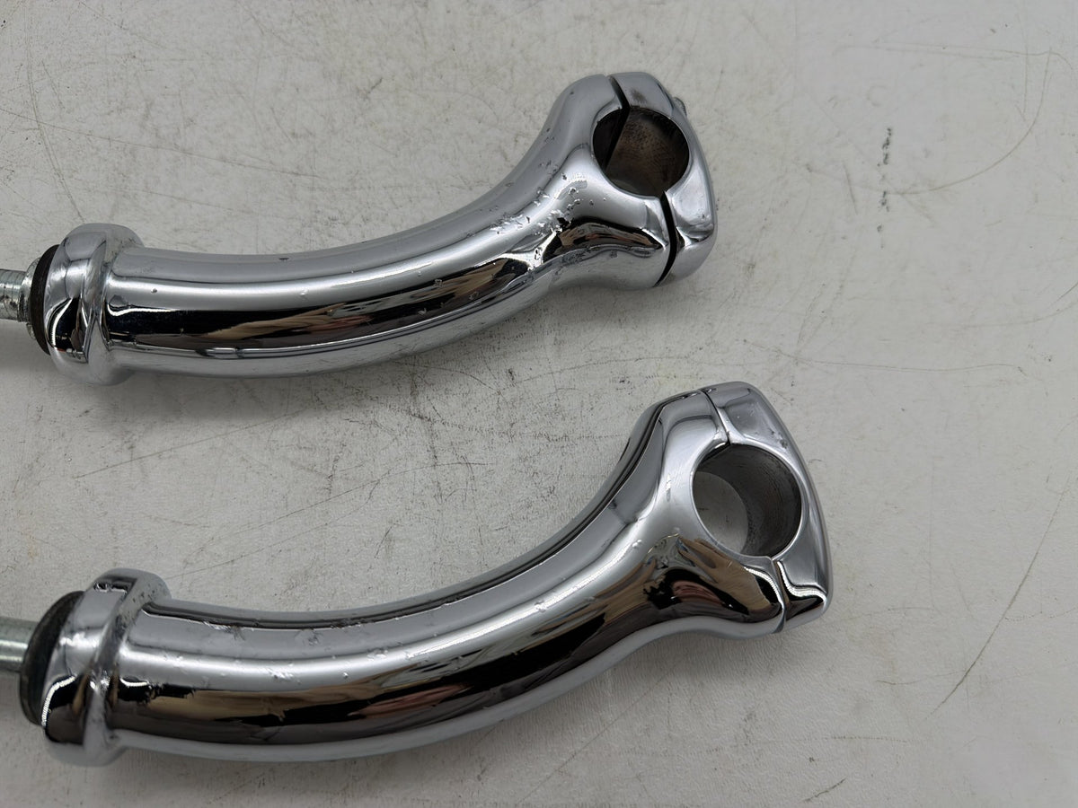 2001 Harley Softail Deuce FXSTD OEM Front Handlebar Risers Riser