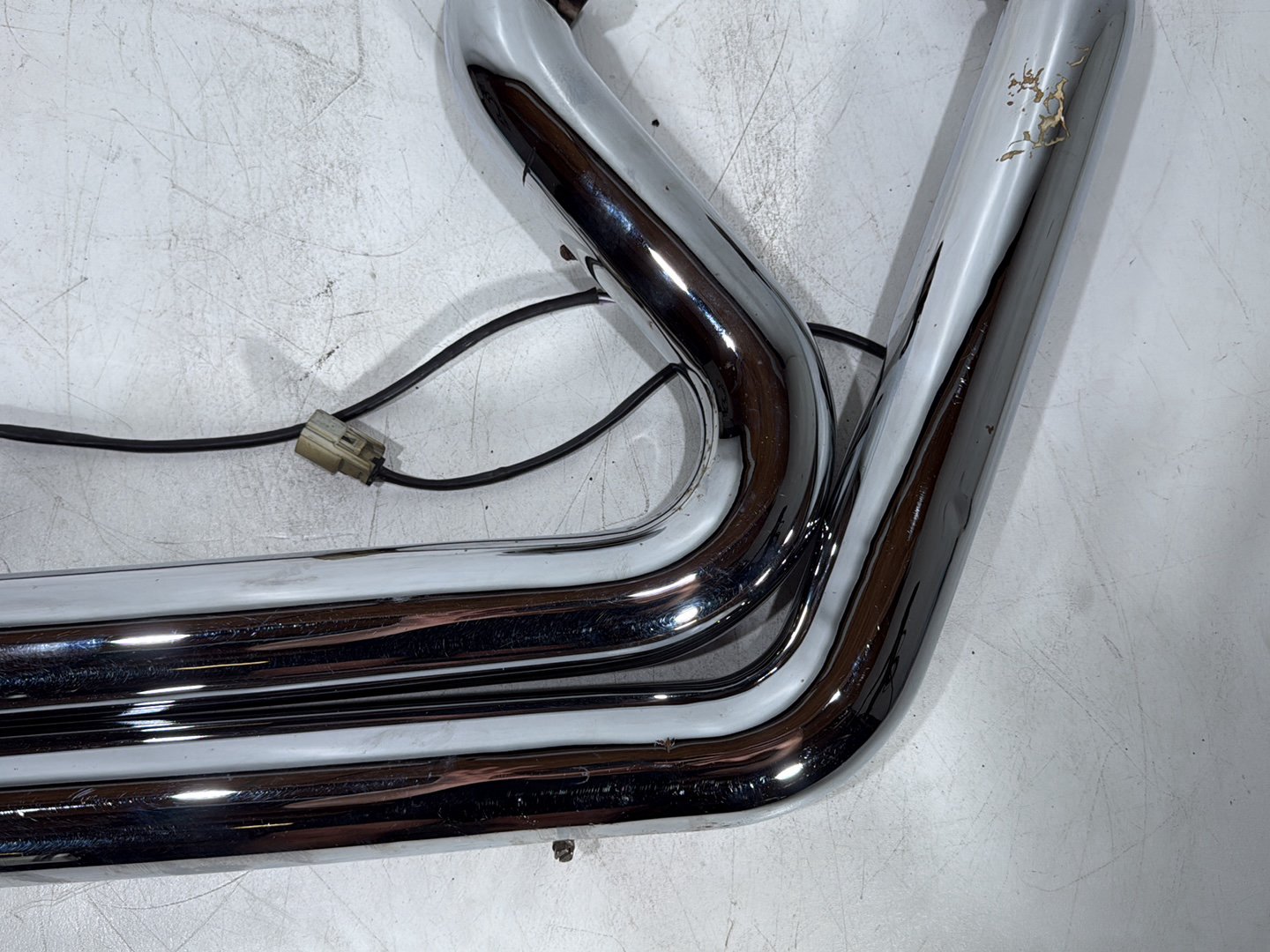 2015 Harley Dyna Low Rider FXDL OEM Exhaust Header Pipes Vance & Hines