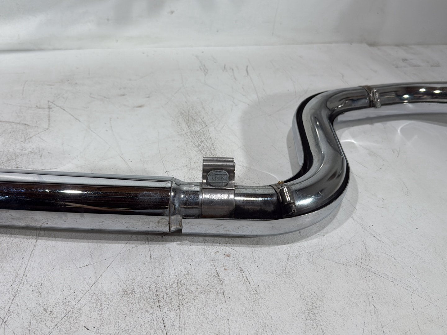 1997 Harley Softail FLSTC Heritage Classic OEM Exhaust Header Pipes Muffler