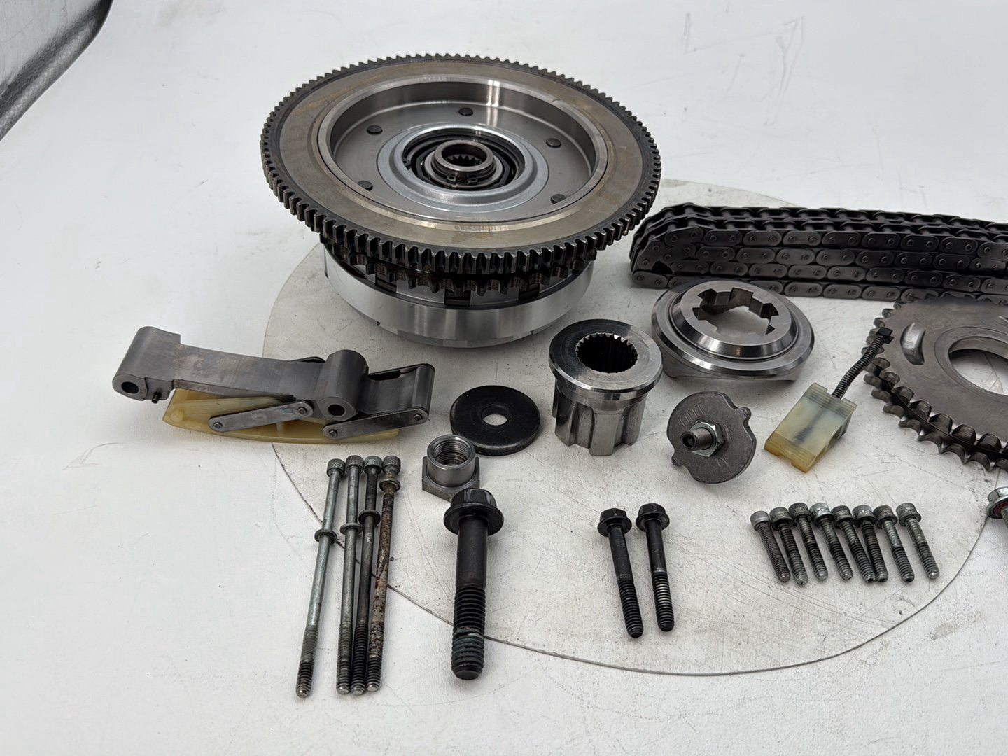 2007 Harley Touring FLHTP Electra Glide Police OEM Clutch Basket Chain Tensioner Kit