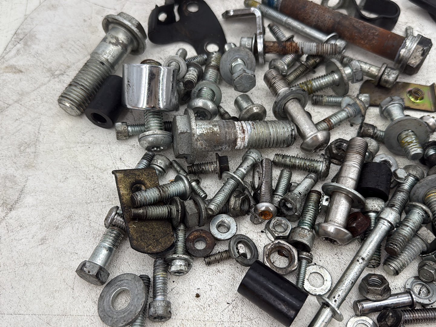2006 Harley Sportster XL883L 883 Low OEM Hardware Bolts Nuts & Brackets