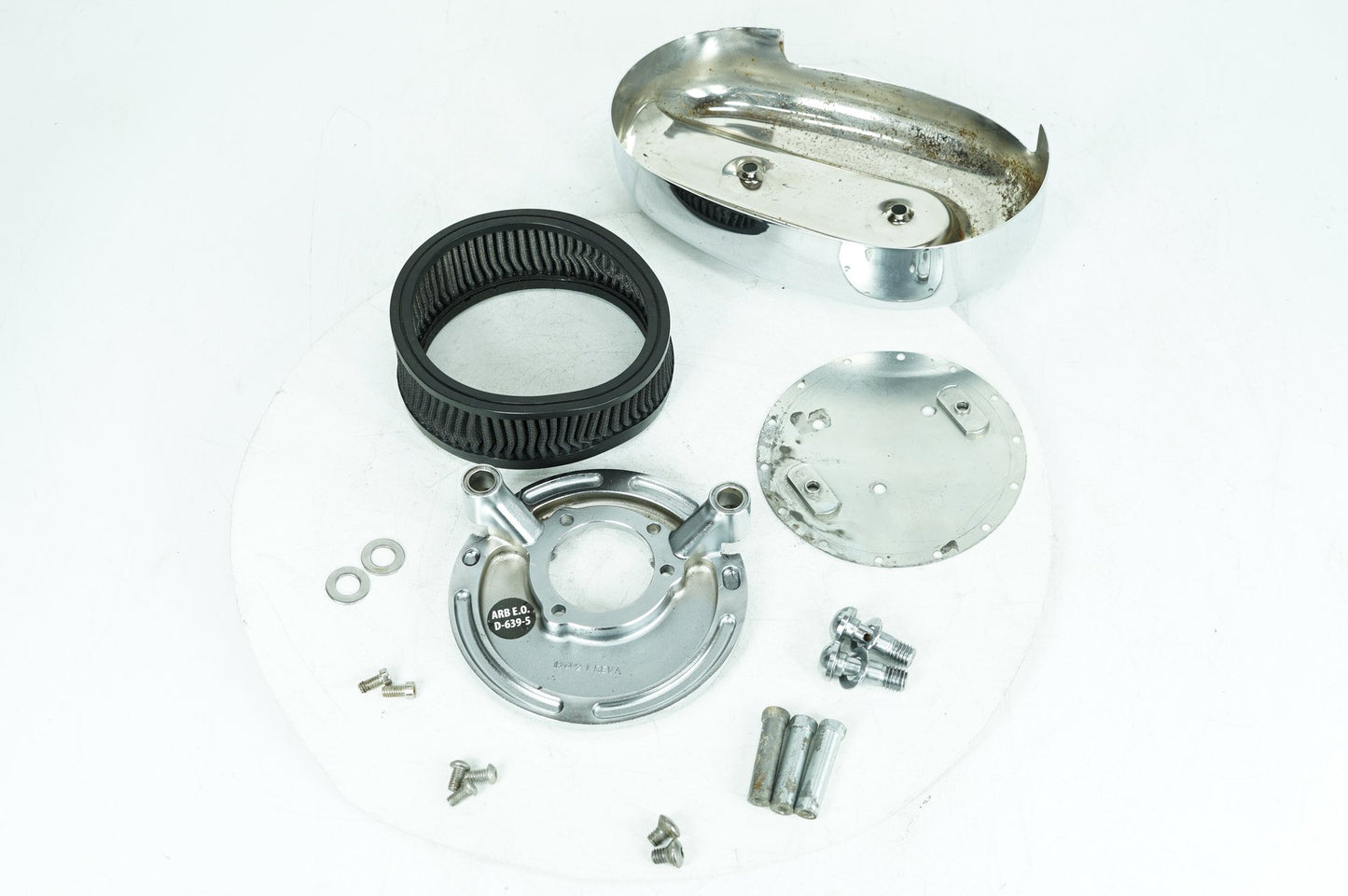 Harley-Davidson Misc  Air Filter Cleaner Backplate Cover 17-0403