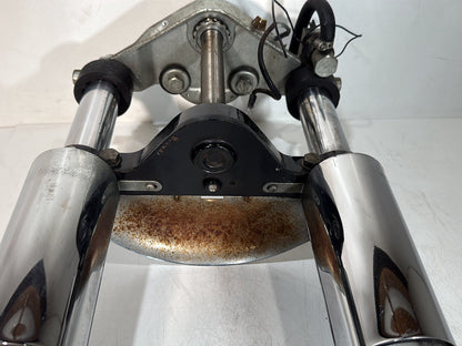 1984 - 1998 Harley-Davidson Touring Electra Glide Classic Front Triple Tree Set & LH RH Fork Legs Sliders