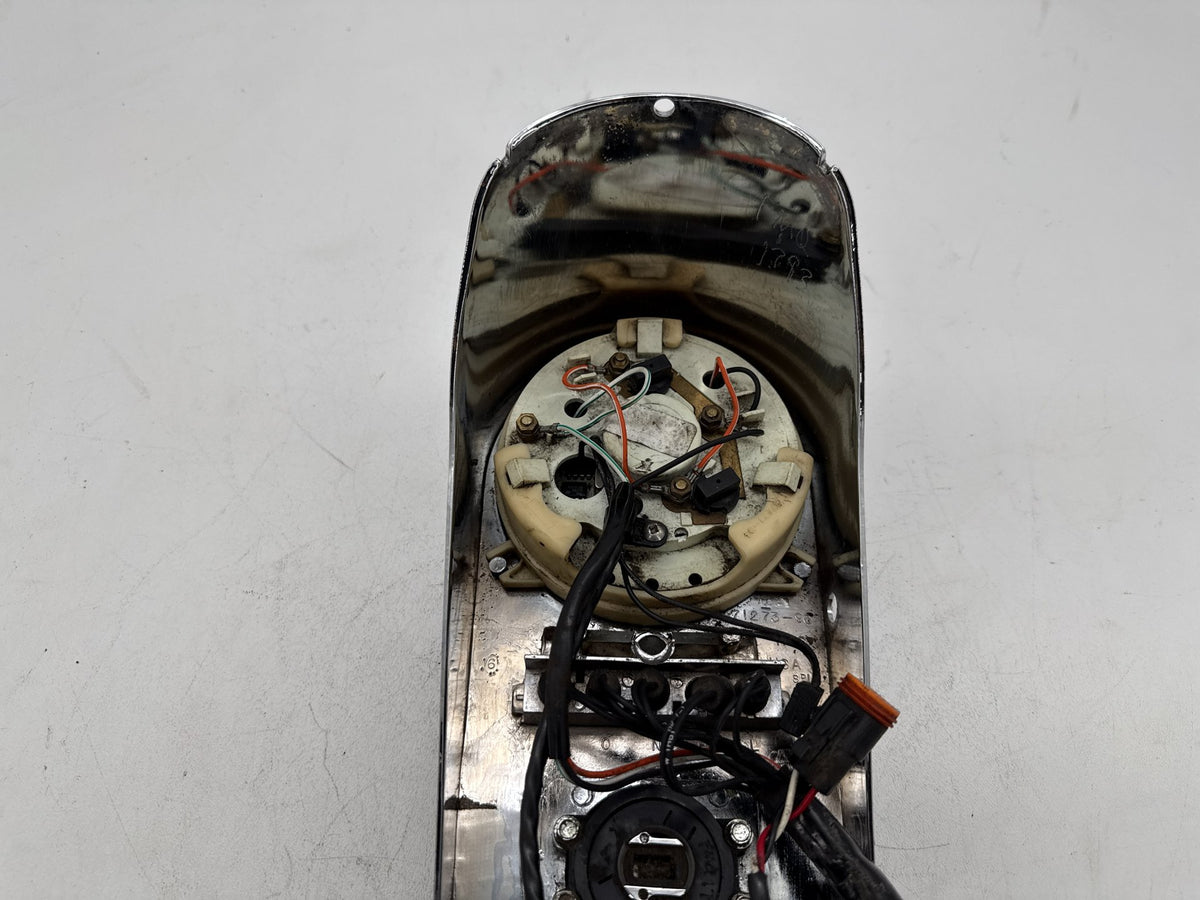 97 Harley Heritage Softail Classic Fuel Tank Dash Console Speedometer NOKey 23K