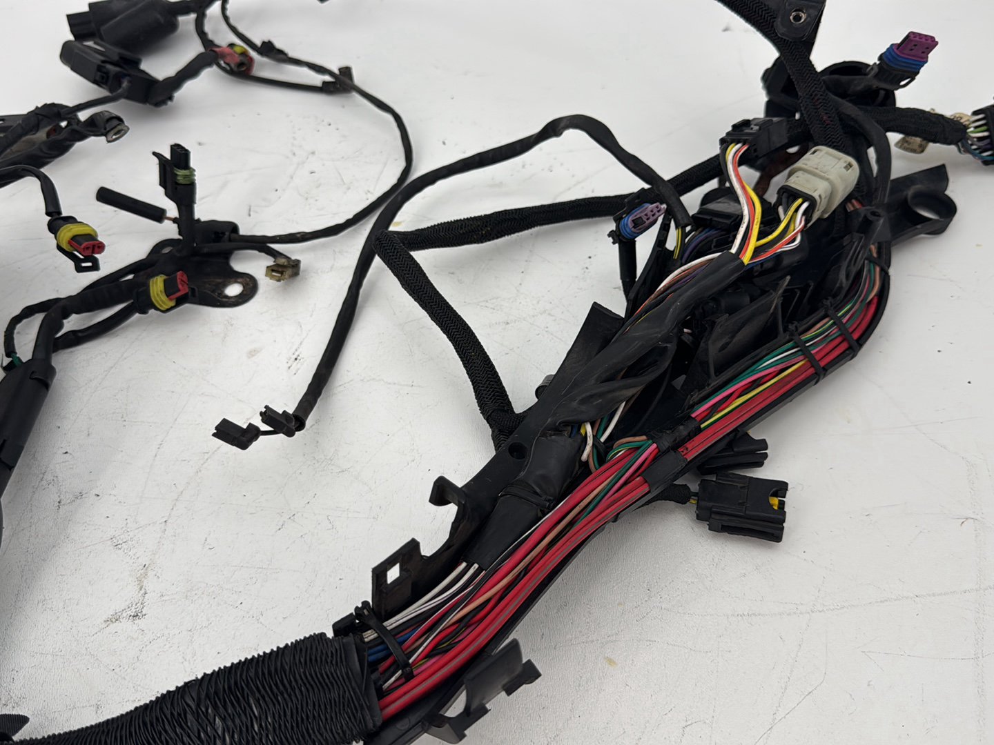 2009 Harley Sportster XL1200 1200 Main Wire Wiring Harness Ignition Switch NOKey