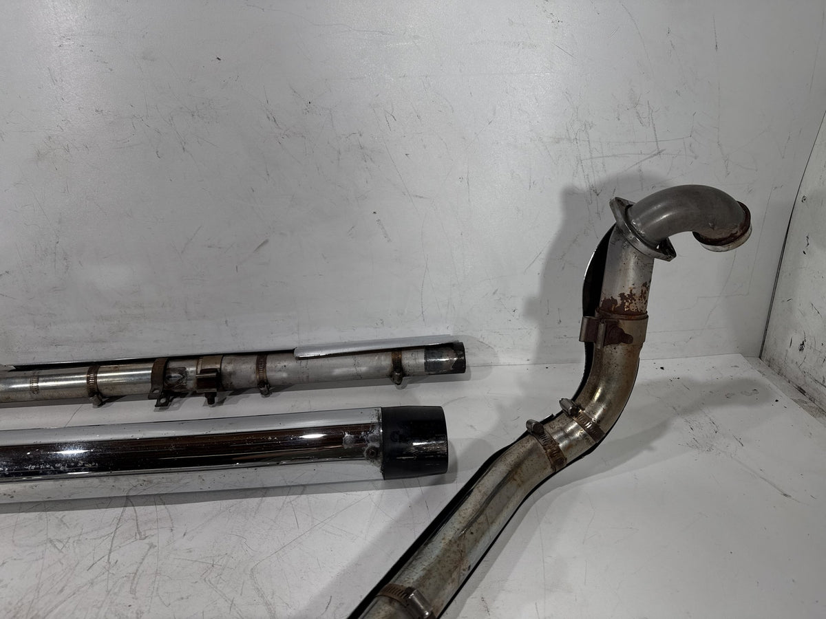 1997 Harley Electra Glide Touring FLHT OEM Exhaust Header Pipes Muffler