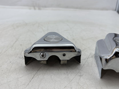 1997 Harley Softail FLSTC Heritage Classic Rear Wheel Axle Nut Covers Caps