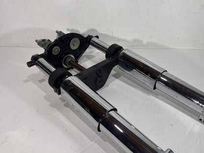 2003 Harley Electra Glide Touring Ultra FLHTCUI OEM Front Triple Tree Set & LH RH Fork Legs Sliders