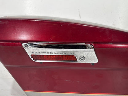1996 Harley Electra Glide Touring FLHT OEM Left 1 Saddlebag Luggage NO Key