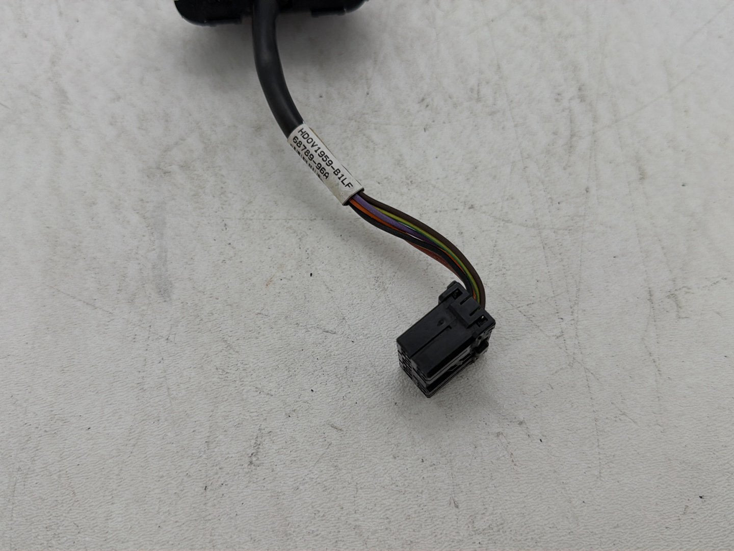2009 Harley Dyna Street Bob FXDB OEM Dash Indicator Lamp Wire Plug In