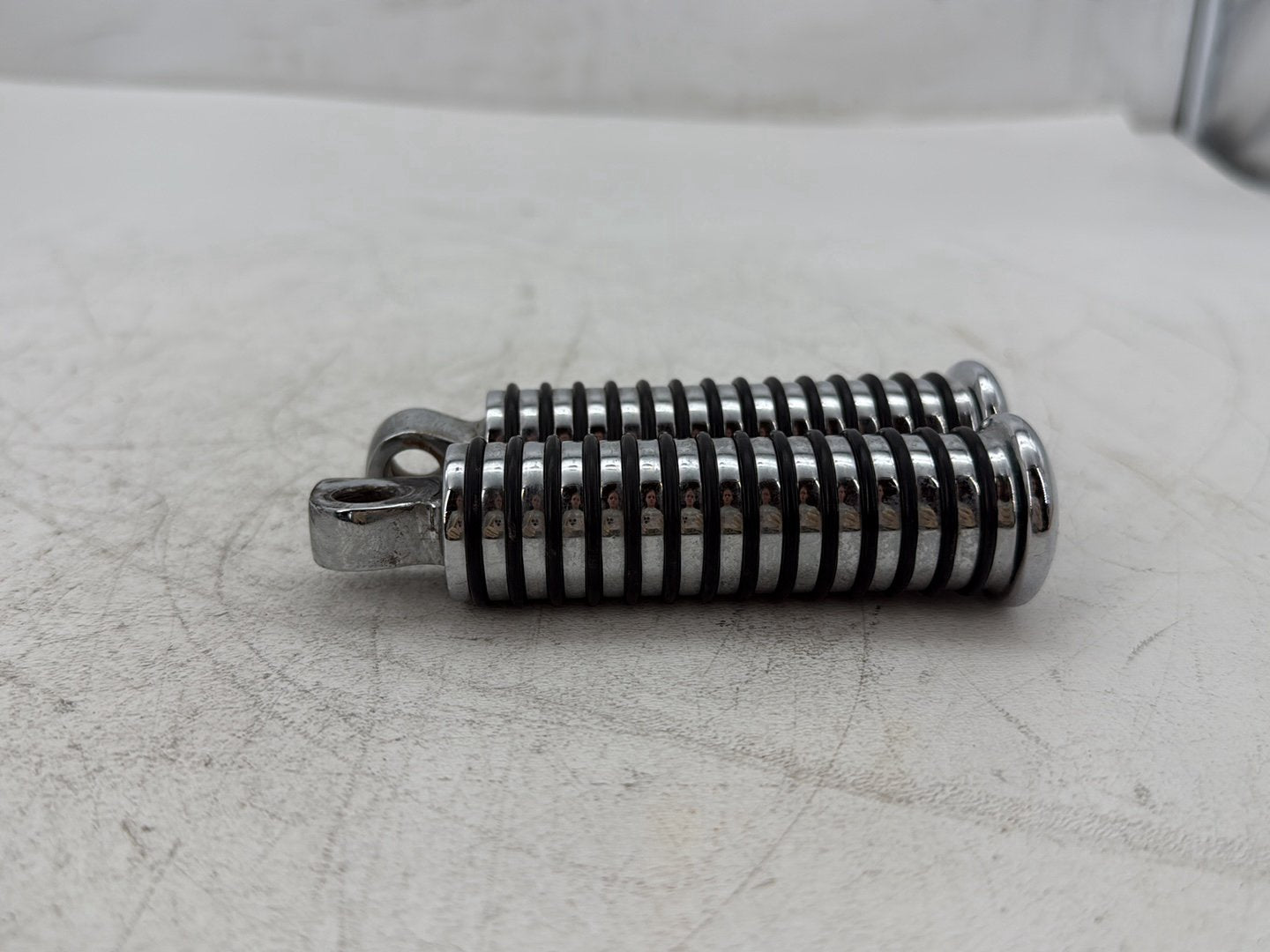 2001 Harley Sportster 883 Hugger XLH883 OEM Left & Right Step Foot Rest Pegs