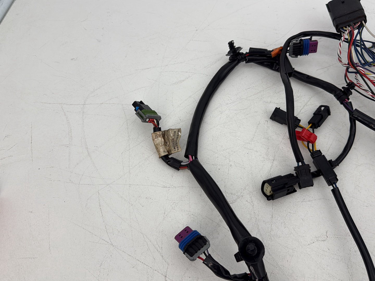 2015 Harley Touring FLHXS Street Glide OEM Front Sub Wiring Harness Loom Interconnect