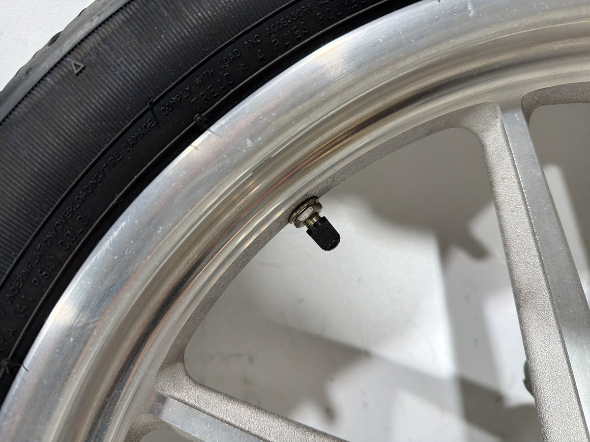 2007 Harley Dyna Super Glide FXD OEM Front & Rear Wheel Rim Tire 17" 19"