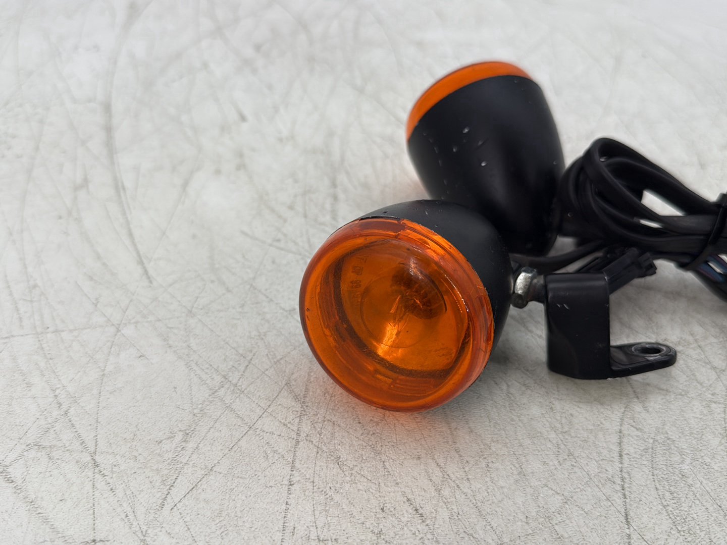 2004 Harley Road King Touring Custom FLHRSI OEM Front Left Right Turn Signal Indicators