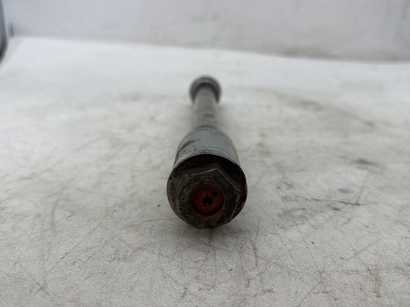 2012 Harley Dyna FXDF Fat Bob OEM Rear Wheel Axle Bolt Shaft
