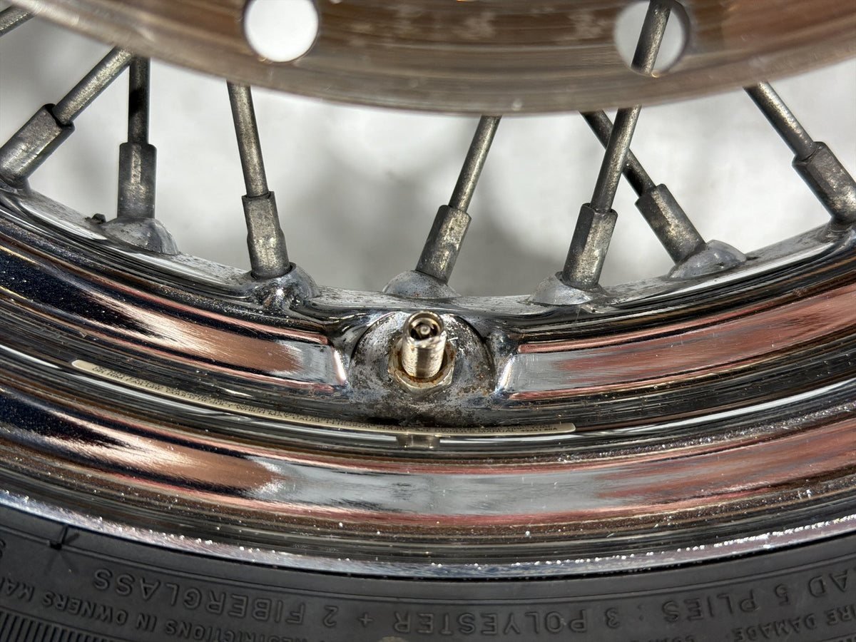 97 Harley Heritage Softail Classic Front Rear Wheel Rim Tire Spoked MT90B16 16"