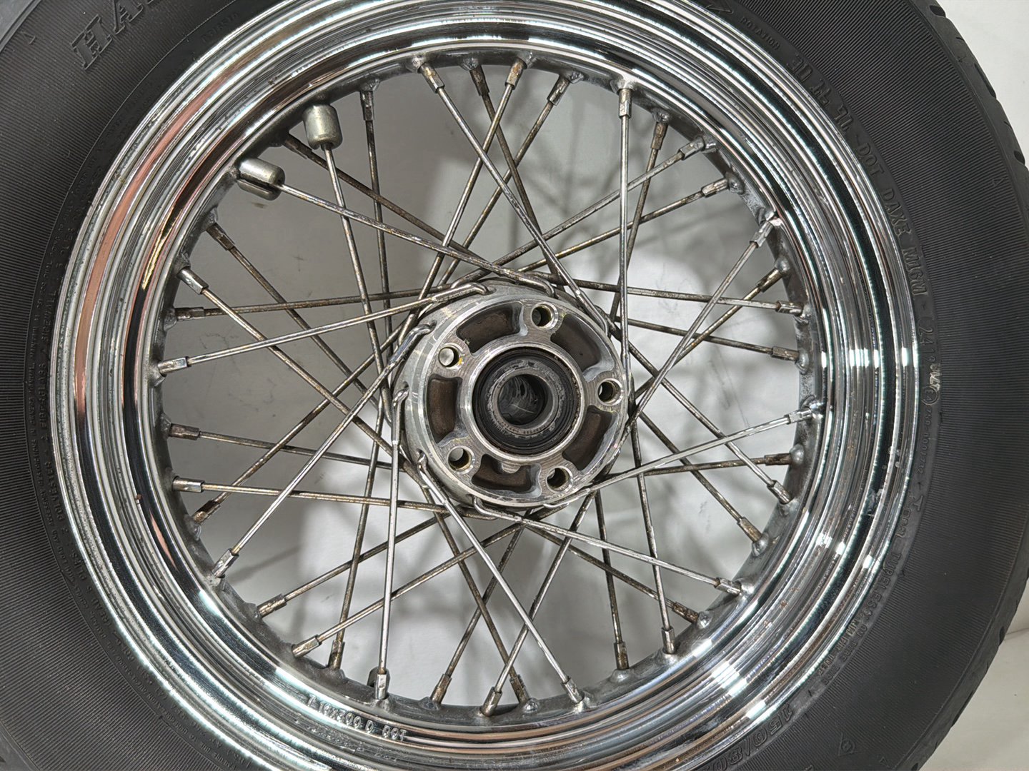 2005 Harley Sportster 1200 Roadster XL1200R OEM Front Rear Wheel Rim Tire Spoked