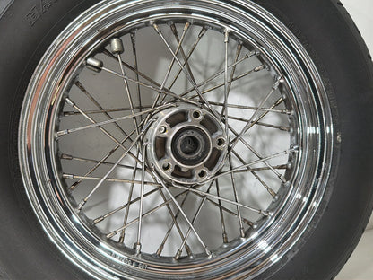 2005 Harley Sportster 1200 Roadster XL1200R OEM Front Rear Wheel Rim Tire Spoked