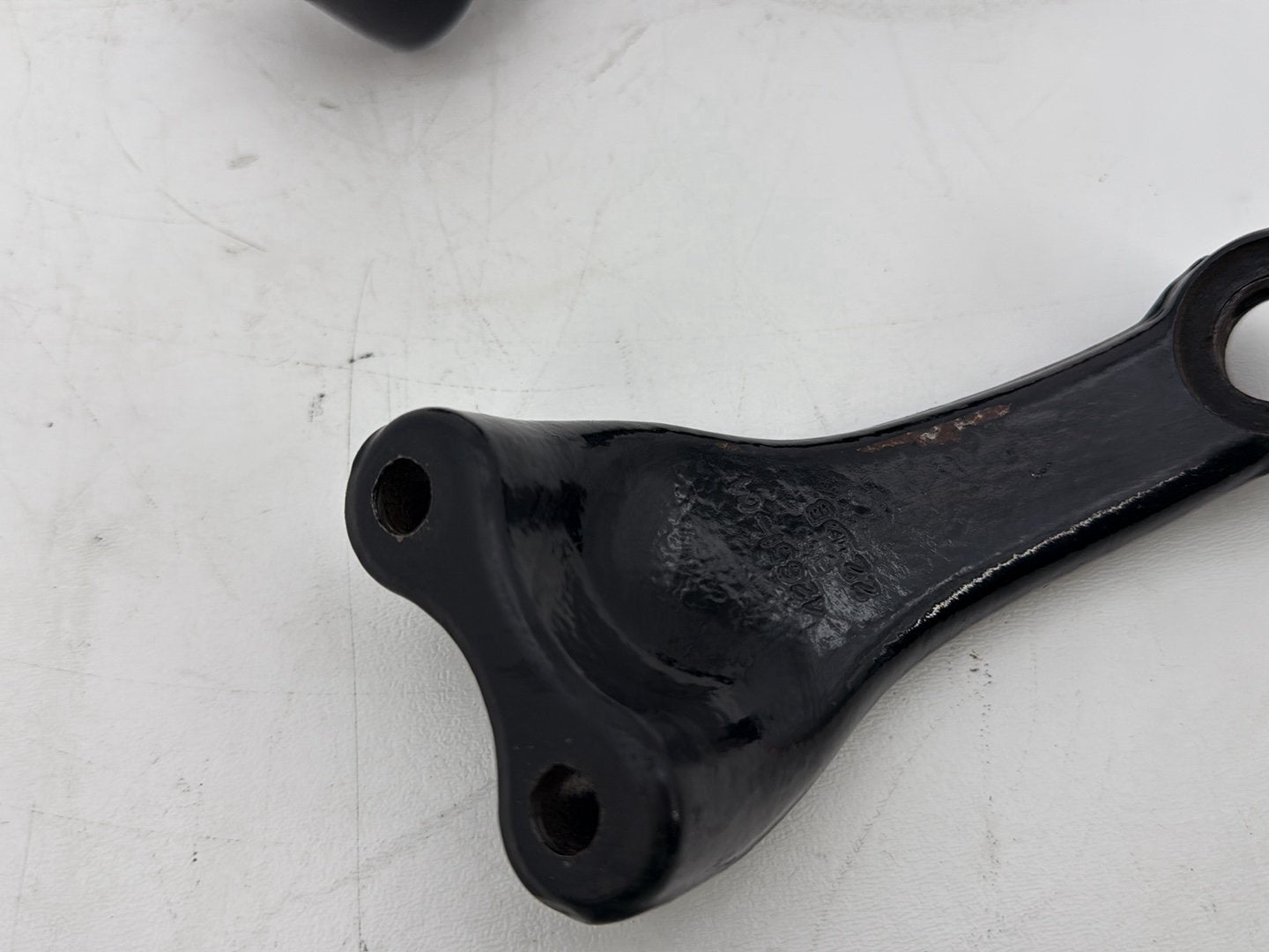 2009 Harley Sportster XL1200C 1200 Custom OEM Left Right Driver Footpeg Bracket Mounts