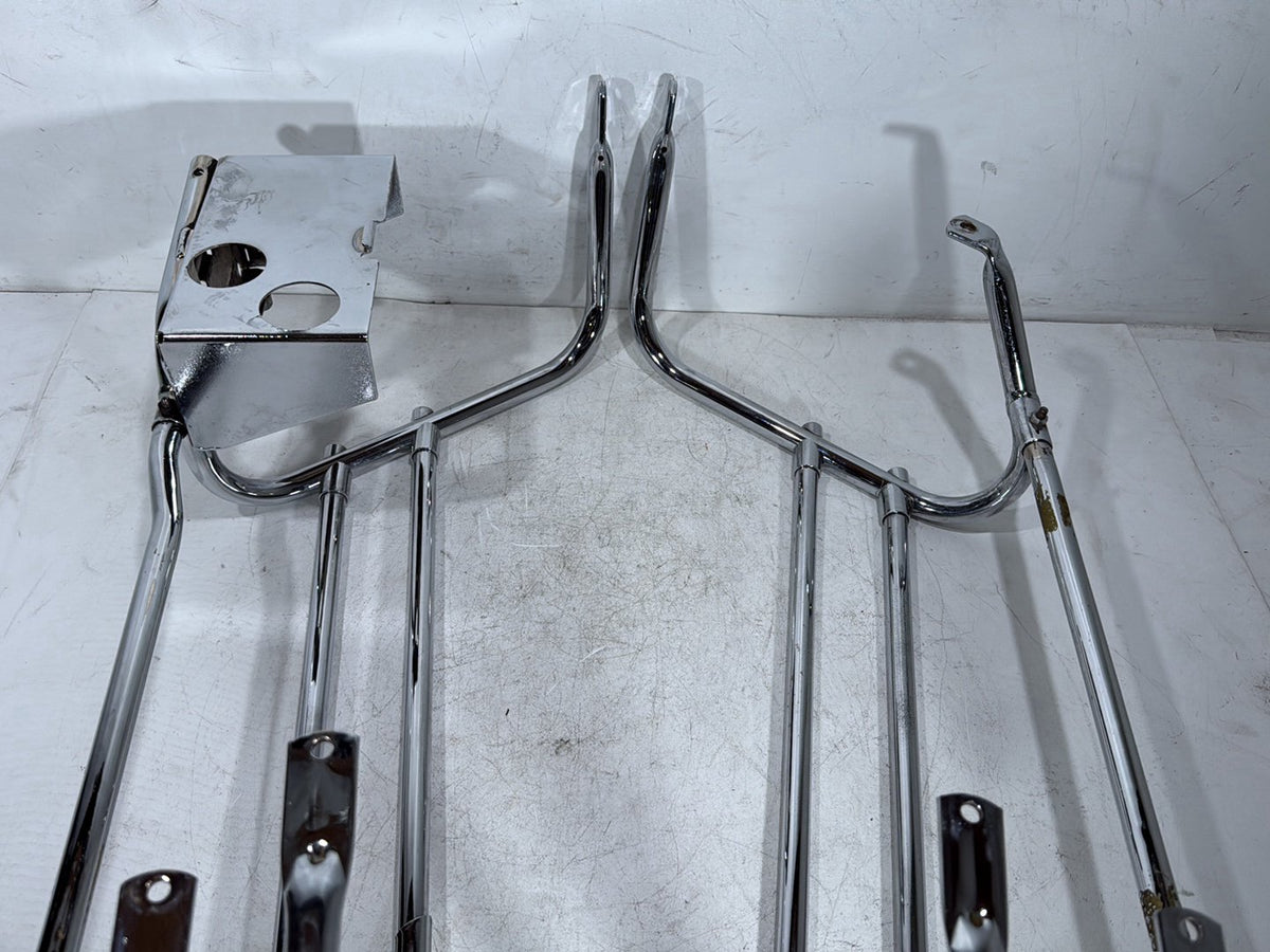 1990 Harley Electra Glide Touring OEM Rear Left Right Saddlebag Guard Rails Bar