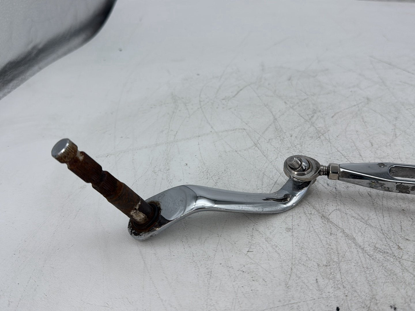 2013 Harley Heritage Softail Classic FLSTC OEM Gear Shifter Lever w/ Rod linkage