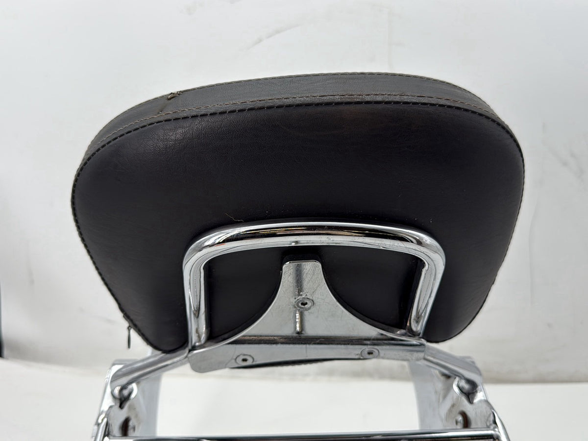 2008 Harley Road King Touring FLHR OEM Rear Sissy Bar w/ Backrest Cushion Pad