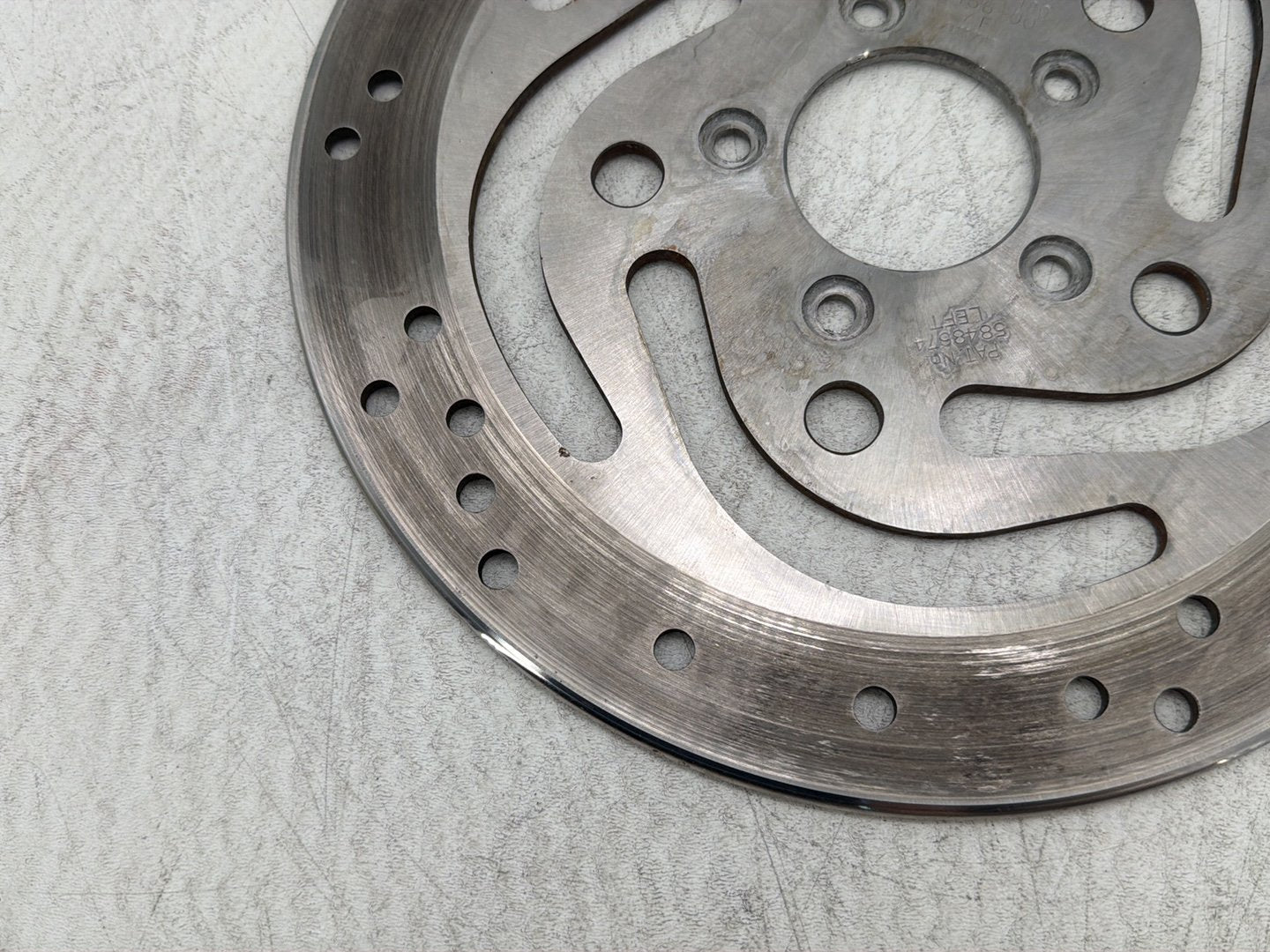 2011 Harley Heritage Softail Classic FLSTC OEM Front Brake 1 Rotor Disc