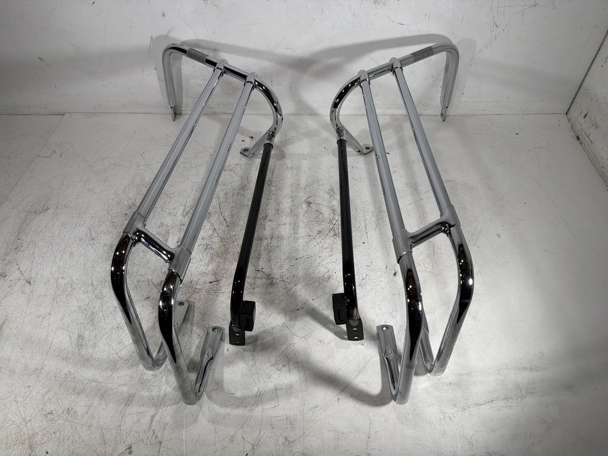 1995 Harley Electra Glide Touring OEM Rear Left Right Saddlebag Guard Rails Bar