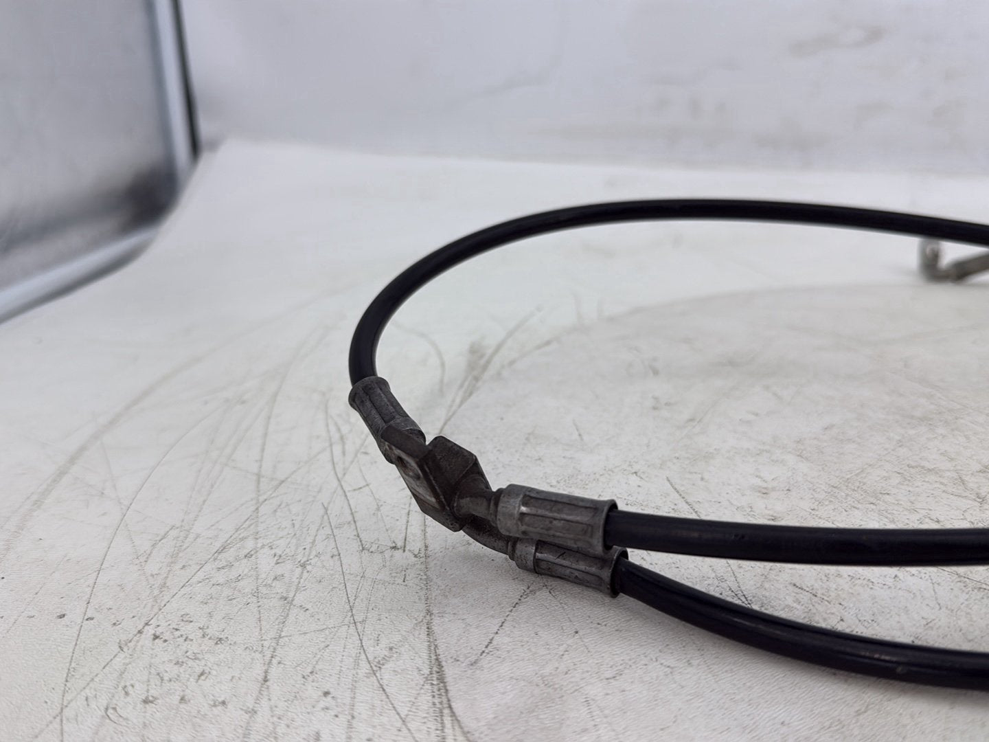 2015 Harley Dyna Low Rider FXDL OEM Front Brake Hose Line Pipe