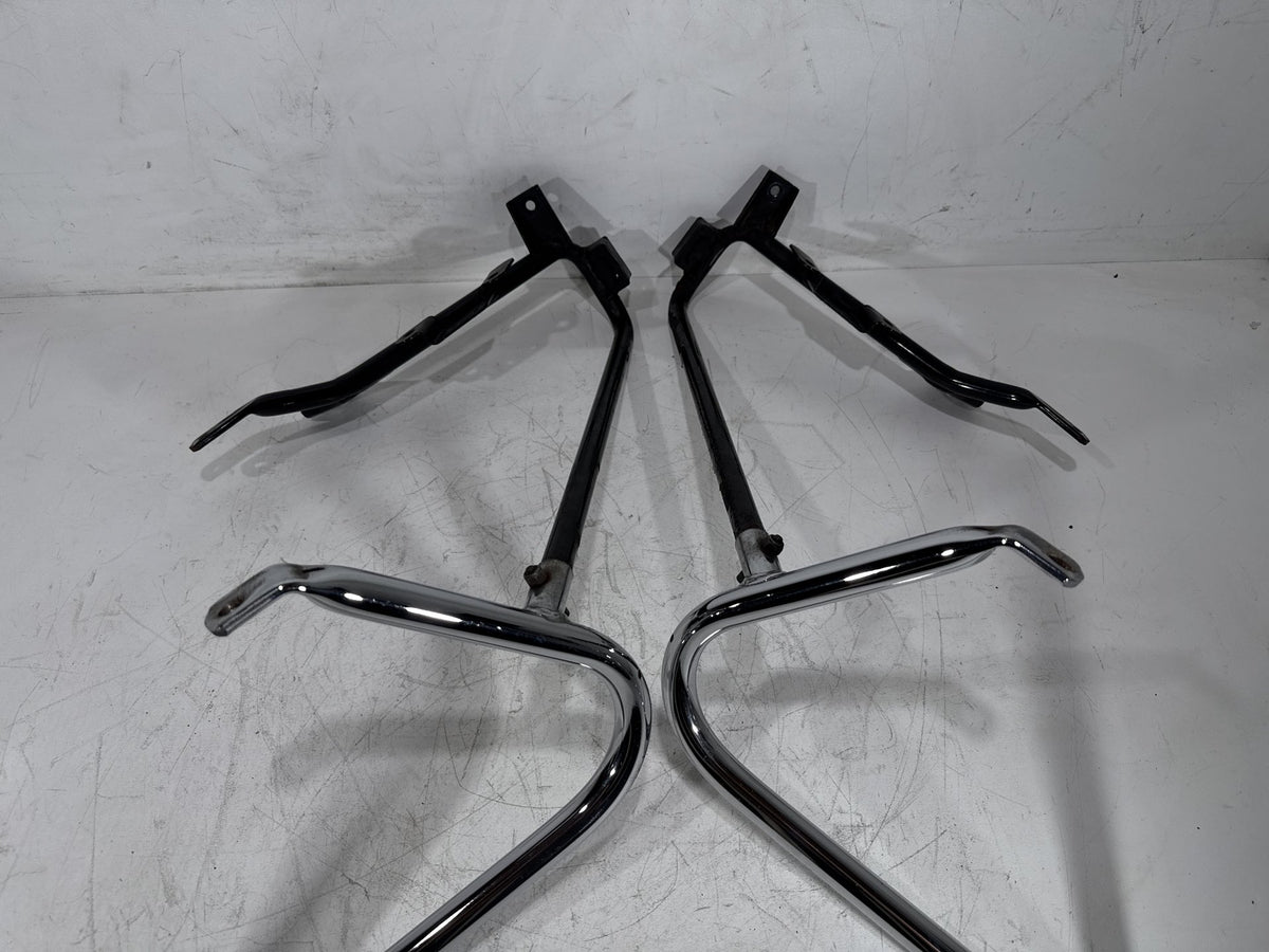 2012 Harley Electra Touring Ultra OEM Rear Left Right Saddlebag Guard Rails Bar