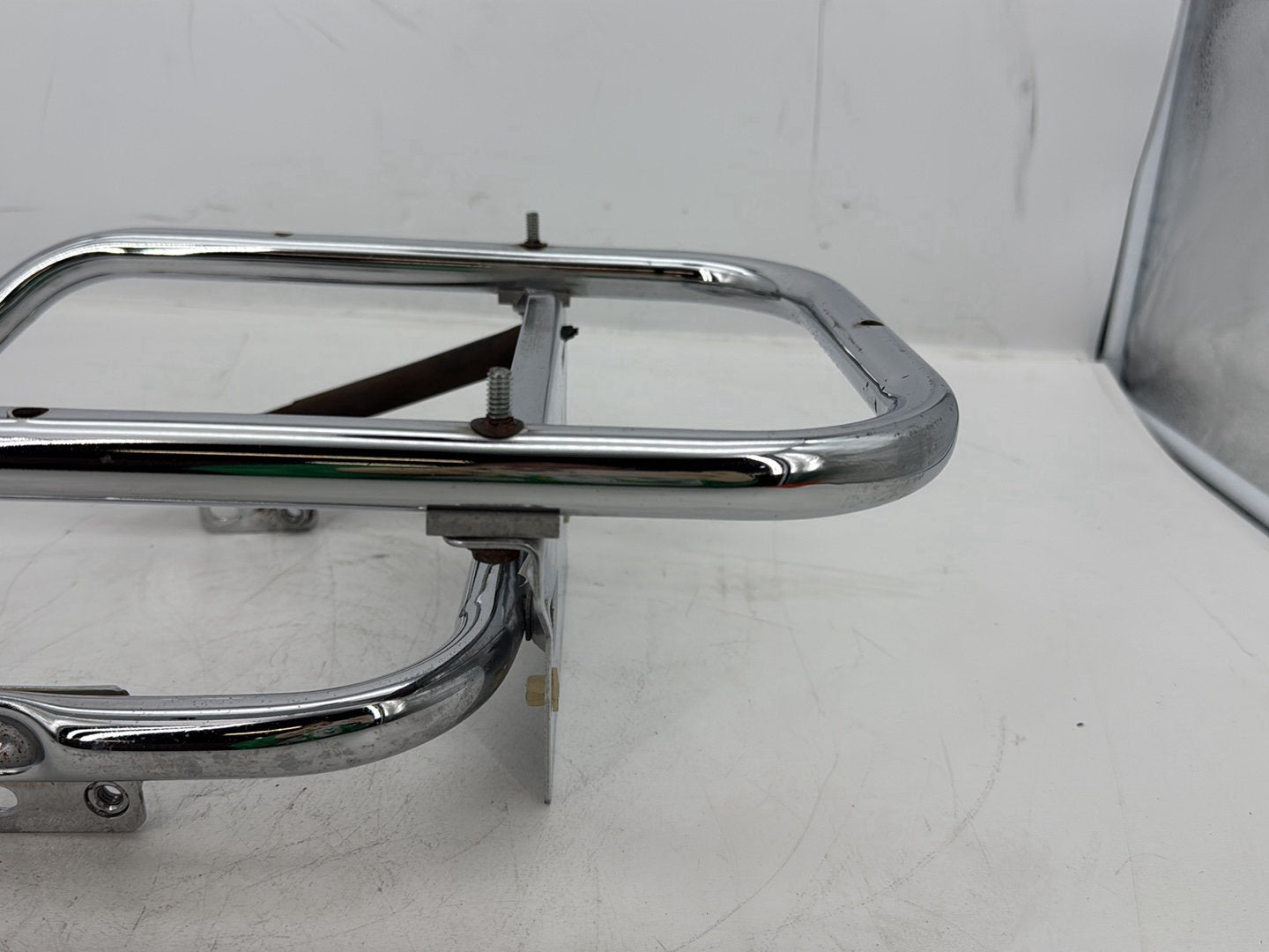 2008 Harley Touring FLHTCU Electra Glide Ultra OEM Rear License Plate Support Bar Holder