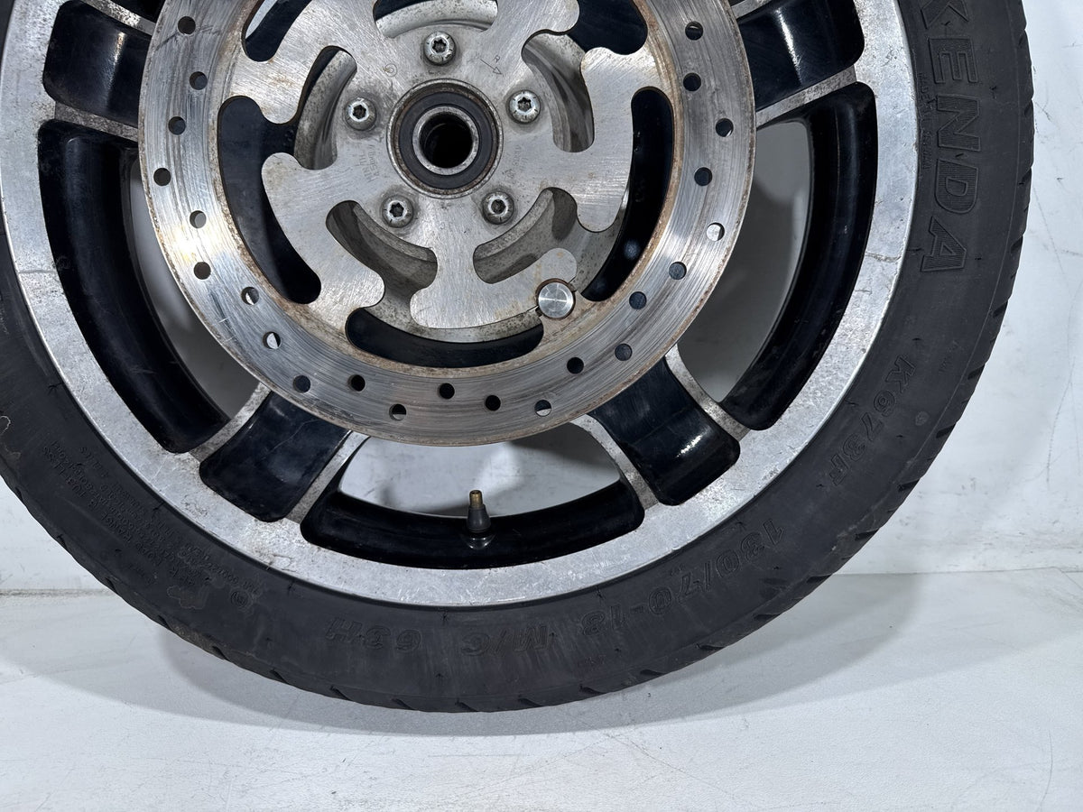 2013 Harley Street Glide Touring FLHX OEM Front Wheel Rim Tire AIRSTRIKE 18"
