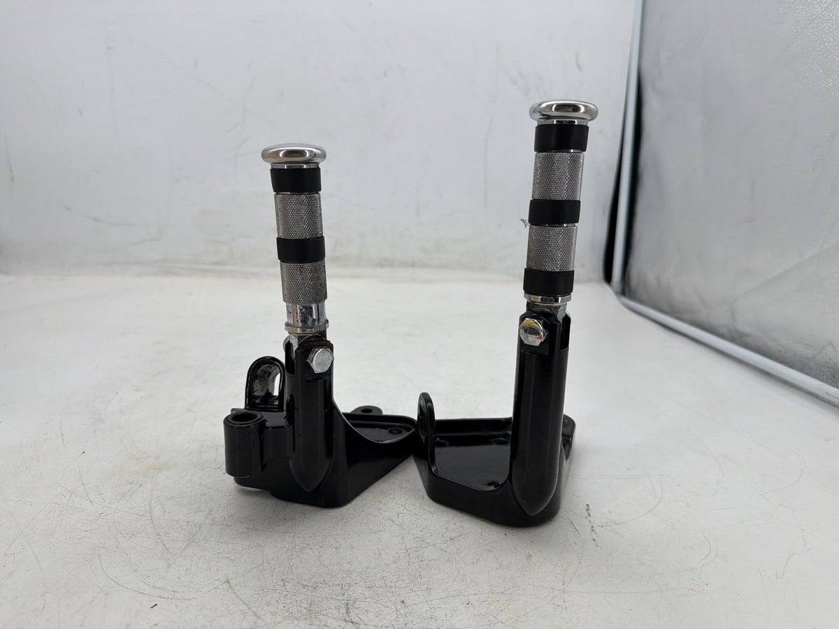 2001 Harley Softail Deuce FXSTD OEM Left & Right Driver Step Foot Rest Pegs