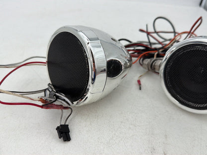 1984 - 1998 Harley-Davidson Touring Electra Glide Classic Left Right Sound Audio Speakers BOSS Audio Systems