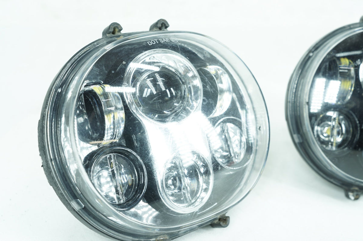12 Harley Touring Road Glide Custom OEM Headlight Headlamp Head Lamps Light LED