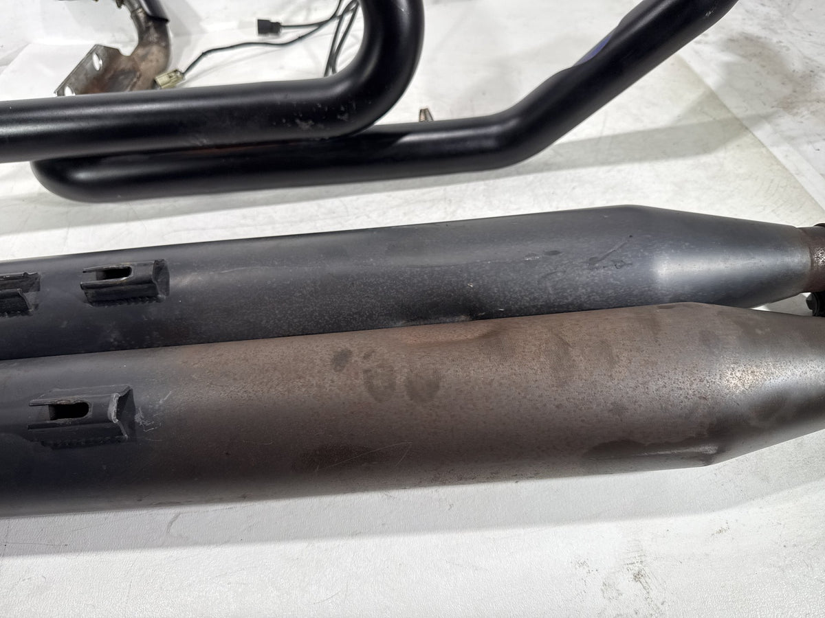 2013 Harley Street Glide Touring FLHX OEM Exhaust Header Pipes Muffler