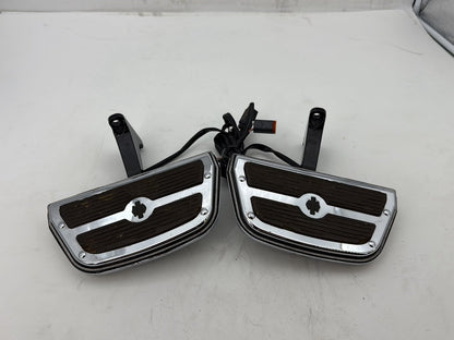 2011 Harley Road King Touring FLHRC Classic OEM Left & Right Passenger Floorboard Foot Rest