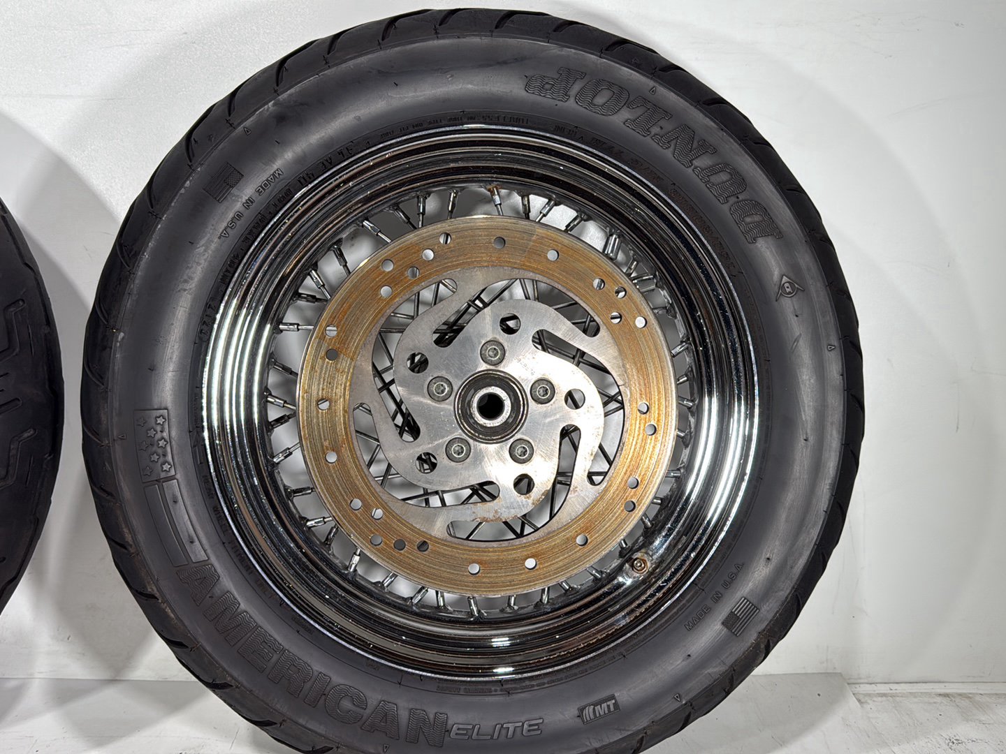 2005 Harley Heritage Softail Front Rear Wheel Rim Tire 130/90B16 150/80B16 16"