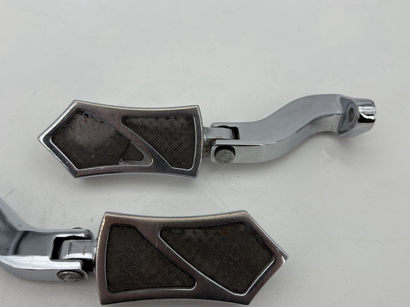 2013 Harley Street Glide Touring FLHX Passenger Left &amp; Right Foot Pegs Bad Dad