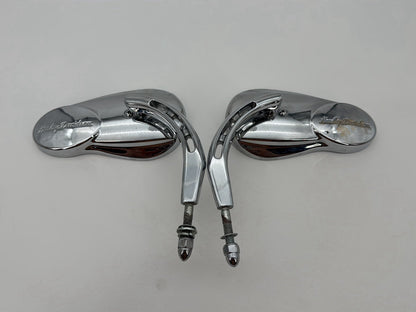 2007 Harley Softail Heritage Classic FLSTC OEM Left Right Rear View Mirror
