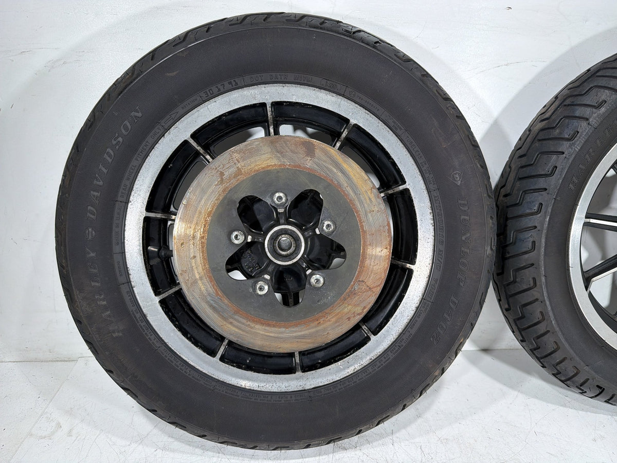 95 Harley Electra Glide Touring Classic Front & Rear Wheel Rim Tire MT90B16 16"