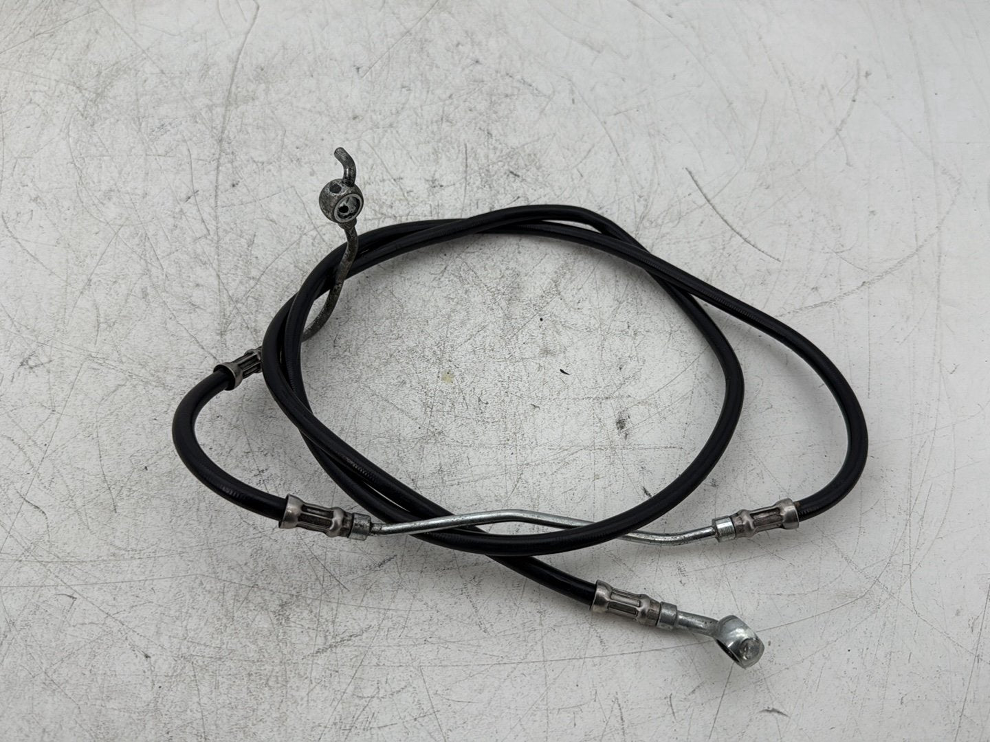 2012 Harley Road Glide Touring FLTRX Custom OEM Front Brake Hose Line Pipe ABS