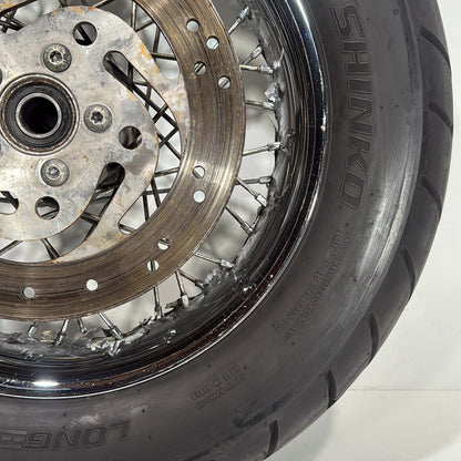 1999 - 2006 Harley-Davidson Touring Electra Glide Ultra Rear Wheel Rim Tire Spoked  	43440-05A