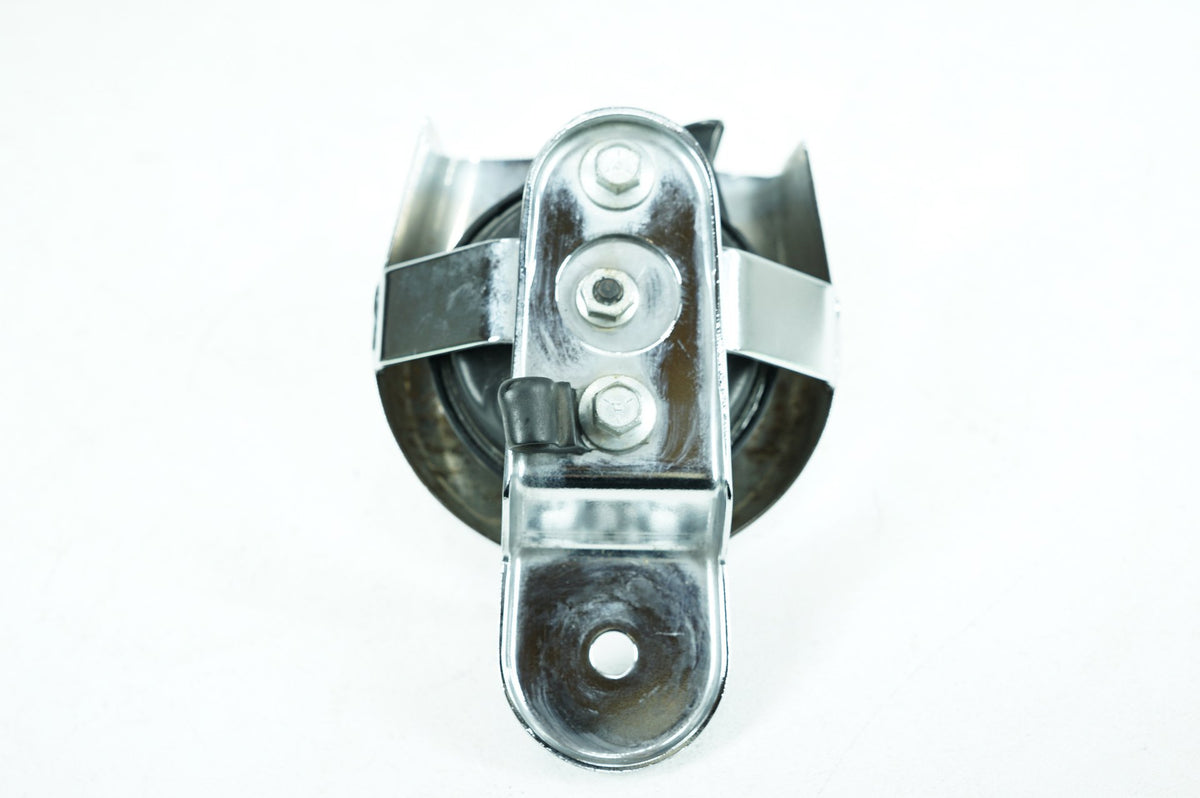 2014 Harley Dyna FLD Switchback OEM Horn Signal Klaxon Chrome Cover