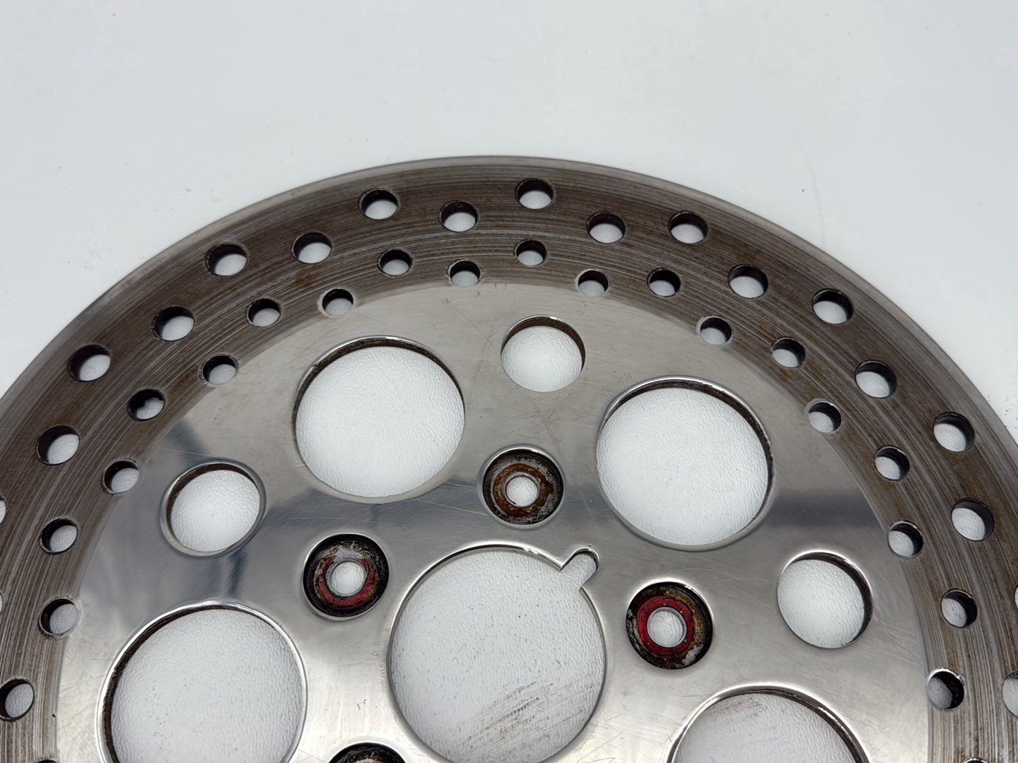1991 Harley Heritage Softail Classic FLSTC OEM Front Brake Rotors Disc Pair