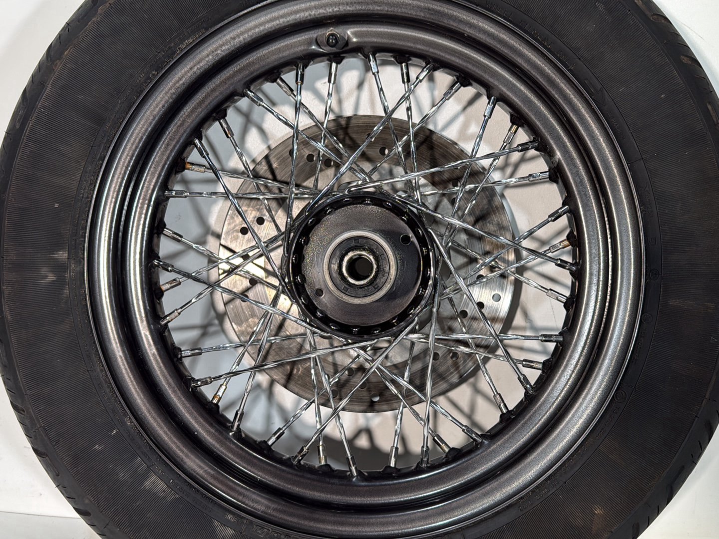 1986 - 1998 Harley-Davidson Softail Heritage Classic Front Wheel Rim Tire Spoked 43005-86C