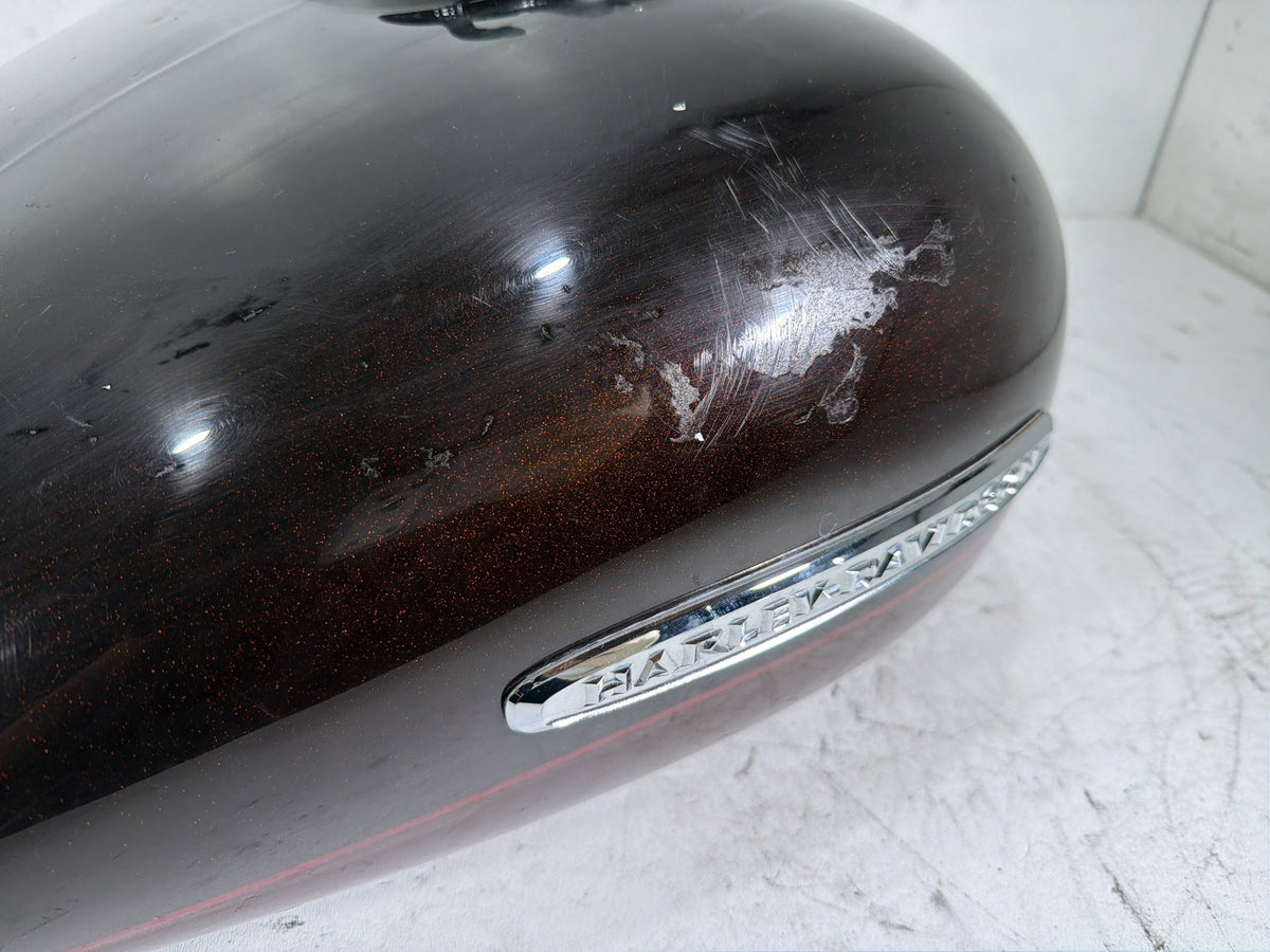2011 Harley Electra Glide Touring Ultra Fuel Gas Tank Gasoline Reservoir DENTED